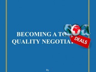 Becoming a Total Quality Negotiator